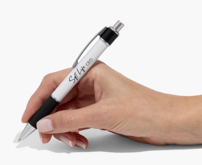 Soft Life CEO branded pen